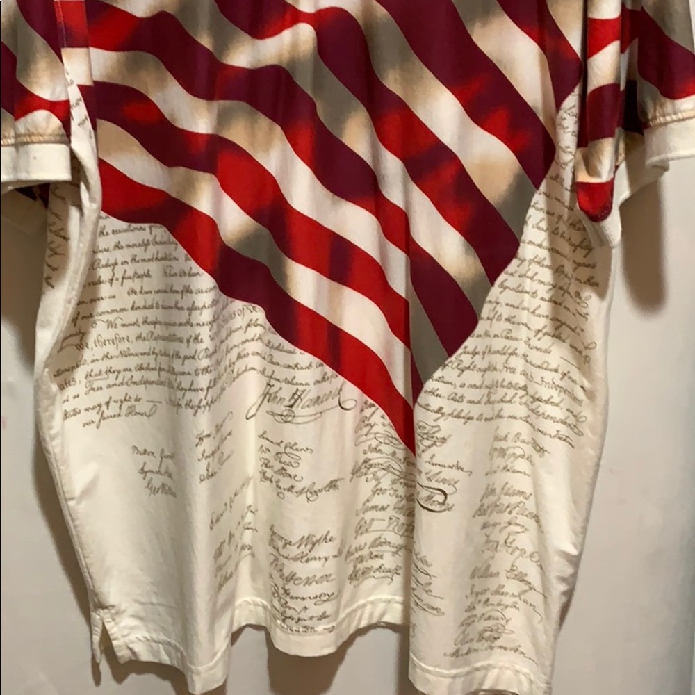COTTON TRADERS SPORT TEE SZ 2X GRAPHIC USA - Picture 2 of 6